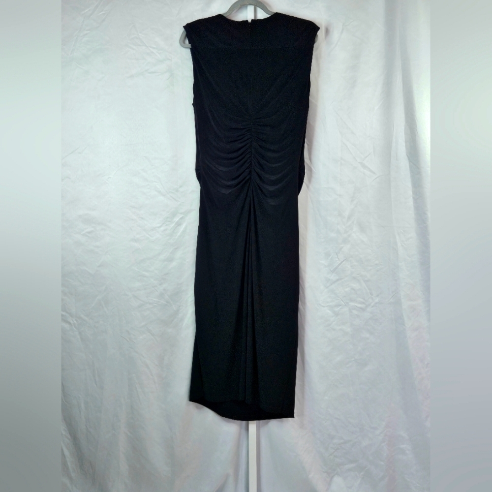 Ramy Brook Black Womens Backless Dress Size 14 NWT